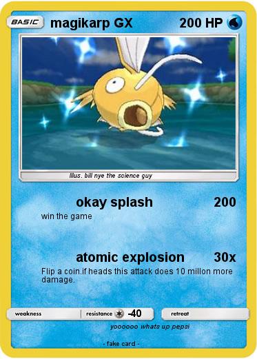 Pokemon magikarp GX