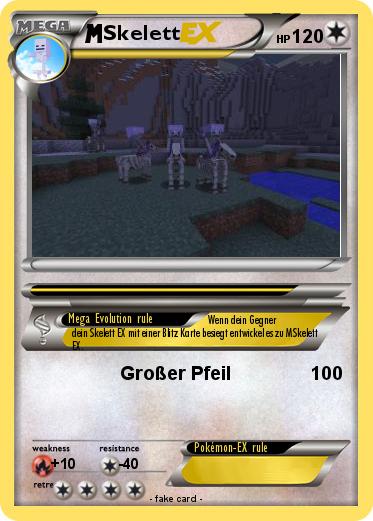 Pokemon Skelett