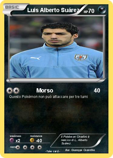 Pokemon Luis Alberto Suárez