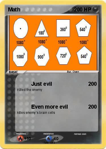 Pokemon Math