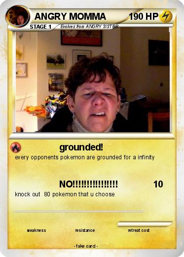 Pokemon ANGRY MOMMA