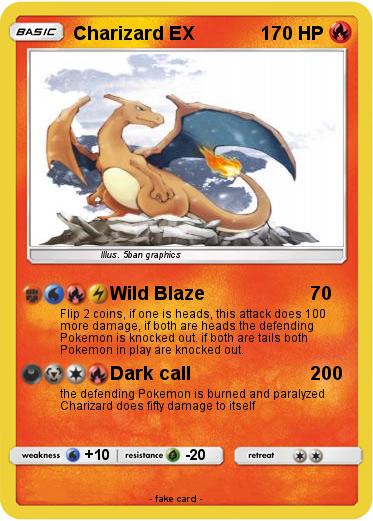 Pokemon Charizard EX