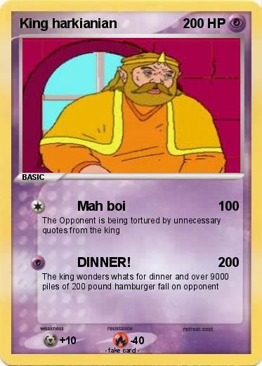 Pokemon King harkianian