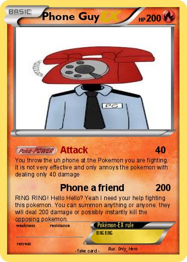 Pokemon Phone Guy