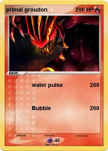 Pokemon primal groudon
