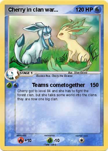 Pokemon Cherry in clan war...