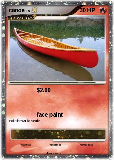 Pokemon canoe