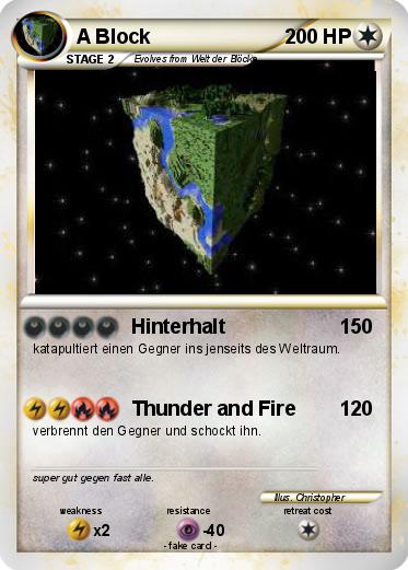 Pokemon A Block