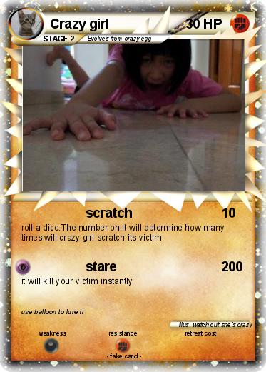 Pokemon Crazy girl