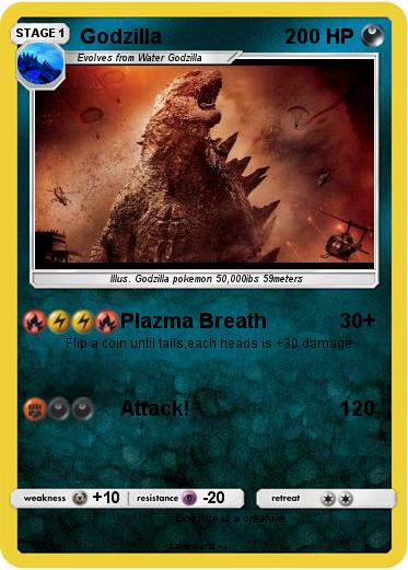 Pokemon Godzilla