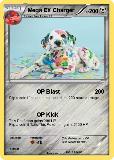 Pokemon Mega EX Charger