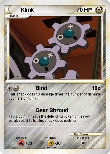 Pokemon Klink