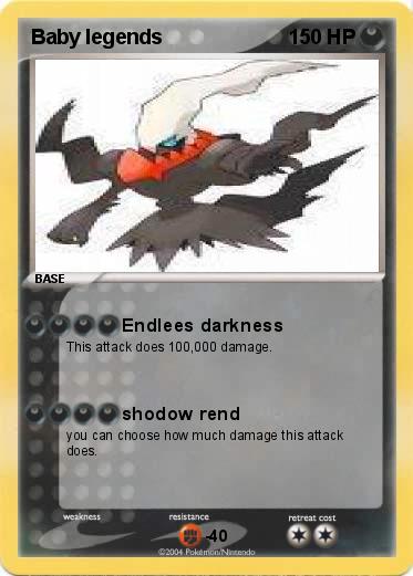 Pokemon Baby legends