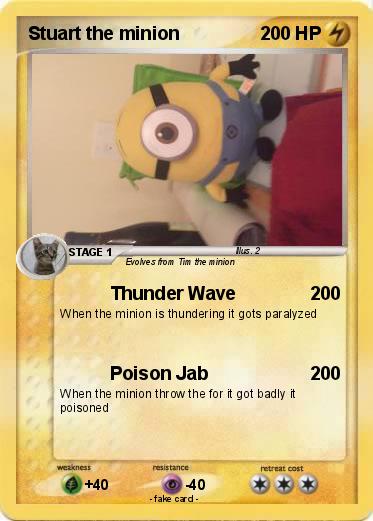 Pokemon Stuart the minion