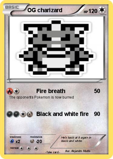 Pokemon OG charizard