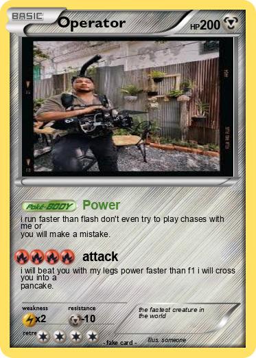 Pokemon Operator