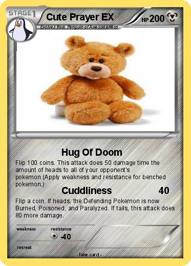 Pokemon Cute Prayer EX