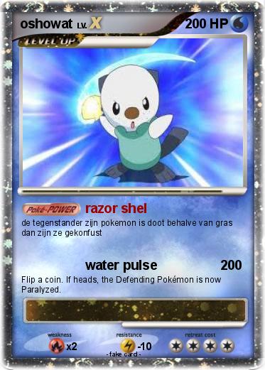 Pokemon oshowat
