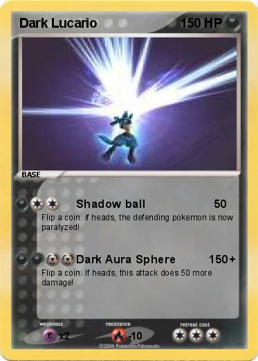Pokemon Dark Lucario
