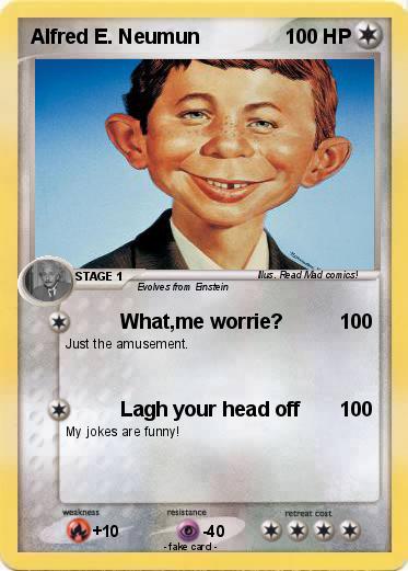 Pokemon Alfred E. Neumun