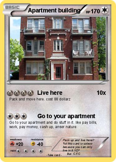 Pokemon Apartment building