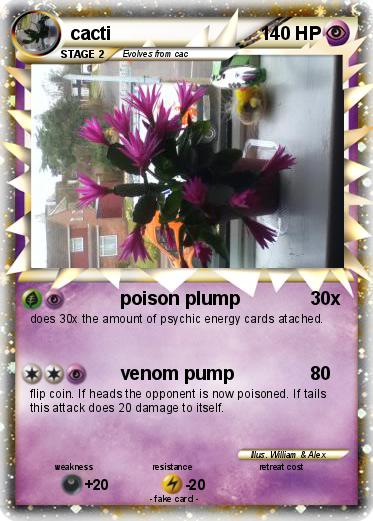 Pokemon cacti