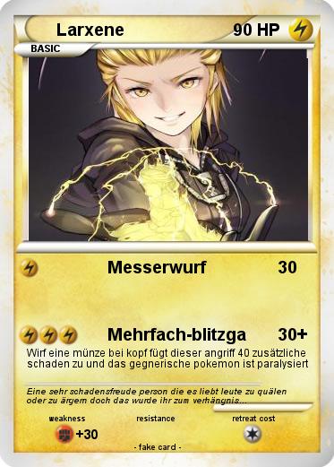Pokemon Larxene