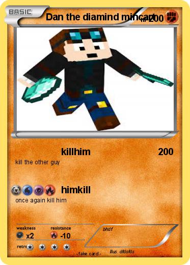 Pokemon Dan the diamind mincart