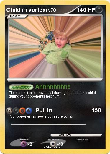 Pokemon Child in vortex