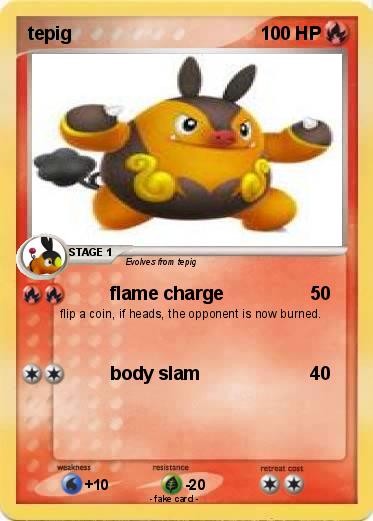Pokemon tepig