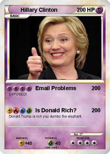Pokemon Hillary Clinton
