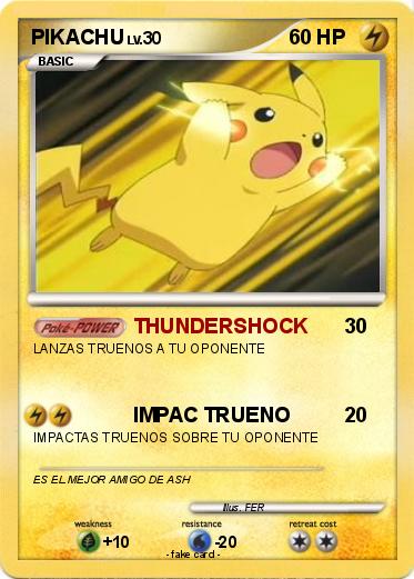 Pokemon PIKACHU