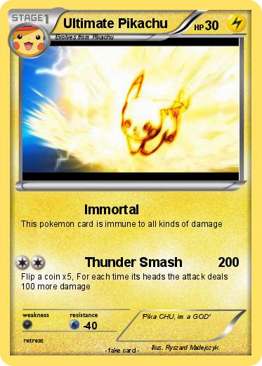 Pokemon Ultimate Pikachu