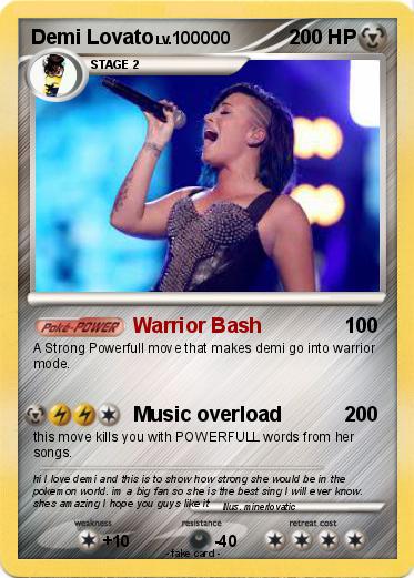 Pokemon Demi Lovato