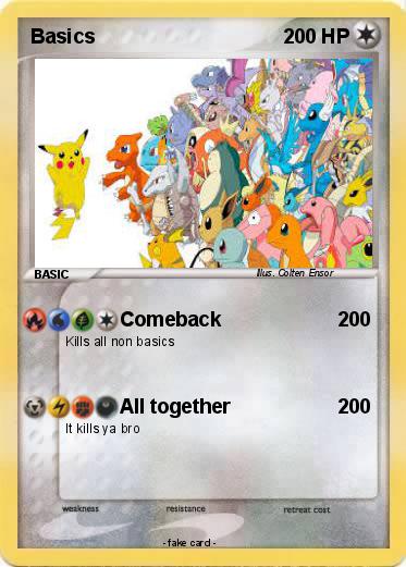 Pokemon Basics