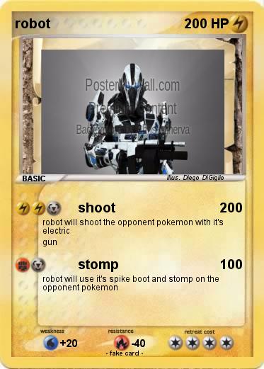 Pokemon robot