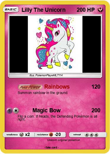 Pokemon Lilly The Unicorn