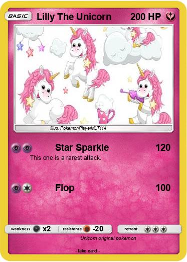 Pokemon Lilly The Unicorn
