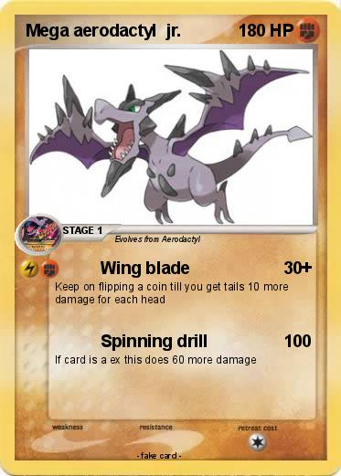 Pokemon Mega aerodactyl  jr.