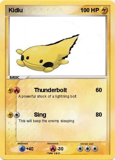 Pokemon Kidlu
