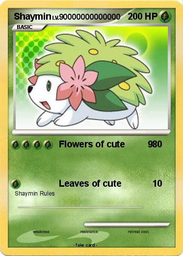Pokemon Shaymin