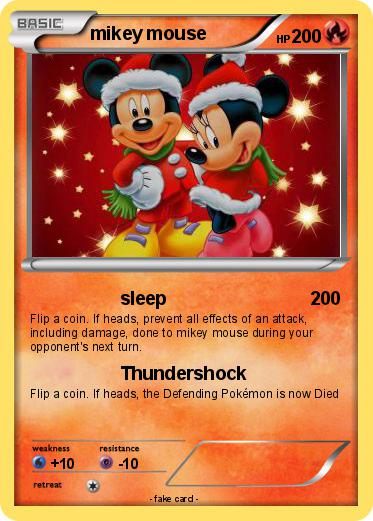 Pokemon mikey mouse