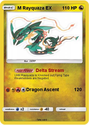Pokemon M Rayquaza EX