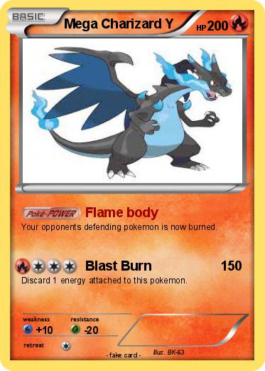Pokemon Mega Charizard Y
