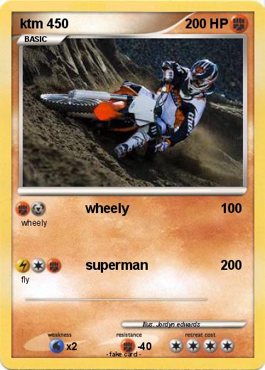 Pokemon ktm 450