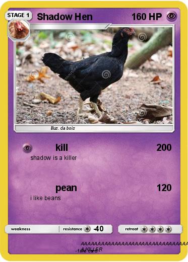 Pokemon Shadow Hen