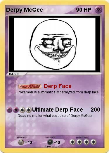 Pokemon Derpy McGee