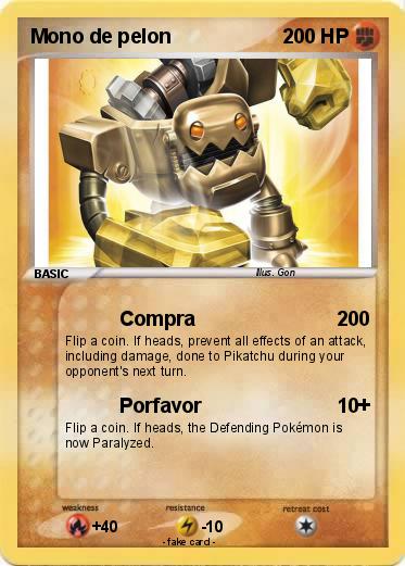 Pokemon Mono de pelon