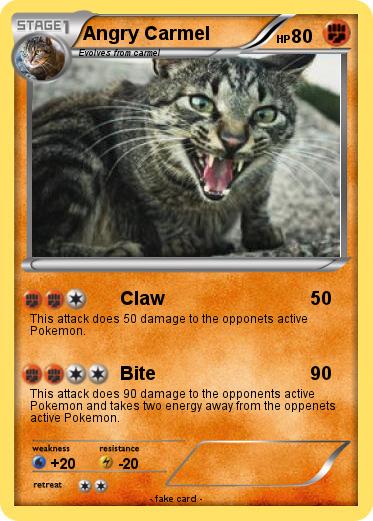Pokemon Angry Carmel