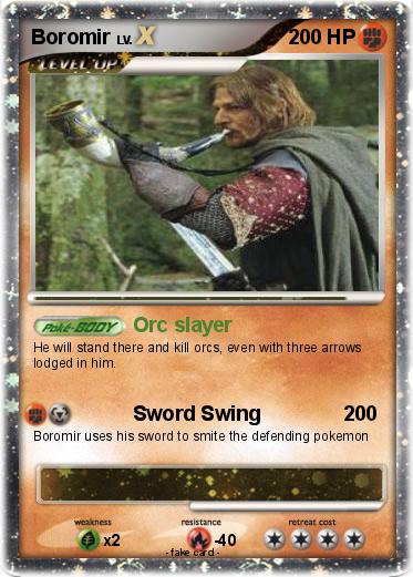 Pokemon Boromir